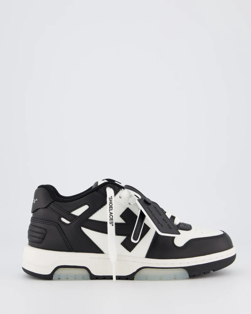 Dames Out Of Office sneaker wit met zwart