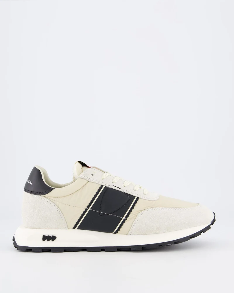 Philippe Model Heren Tour Sneaker Beige/Zwart