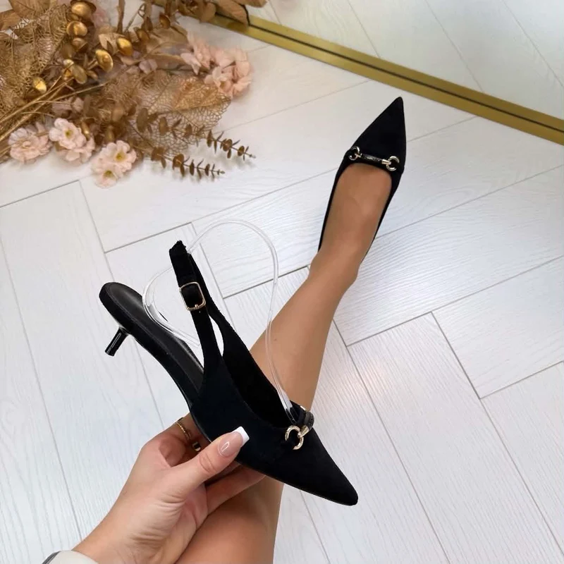 HOLLY HEEL 333-356 - NOIR