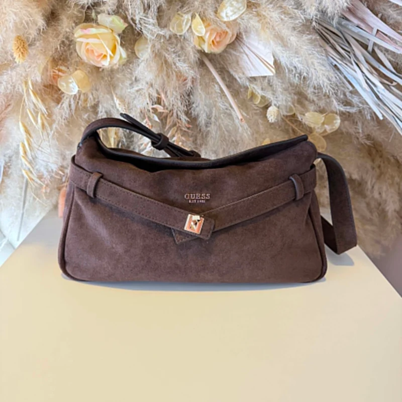 GUESS ELLA SHOULDER BAG SG975418 - ESPRESSO