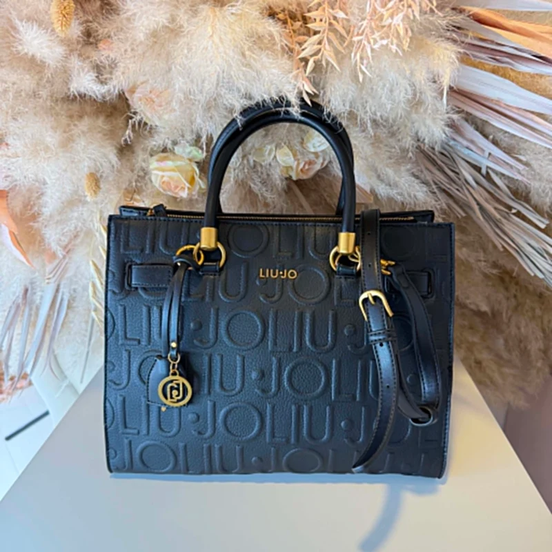 LIU JO MANH SHOPPING BAG AF6086/E1139 - NERO