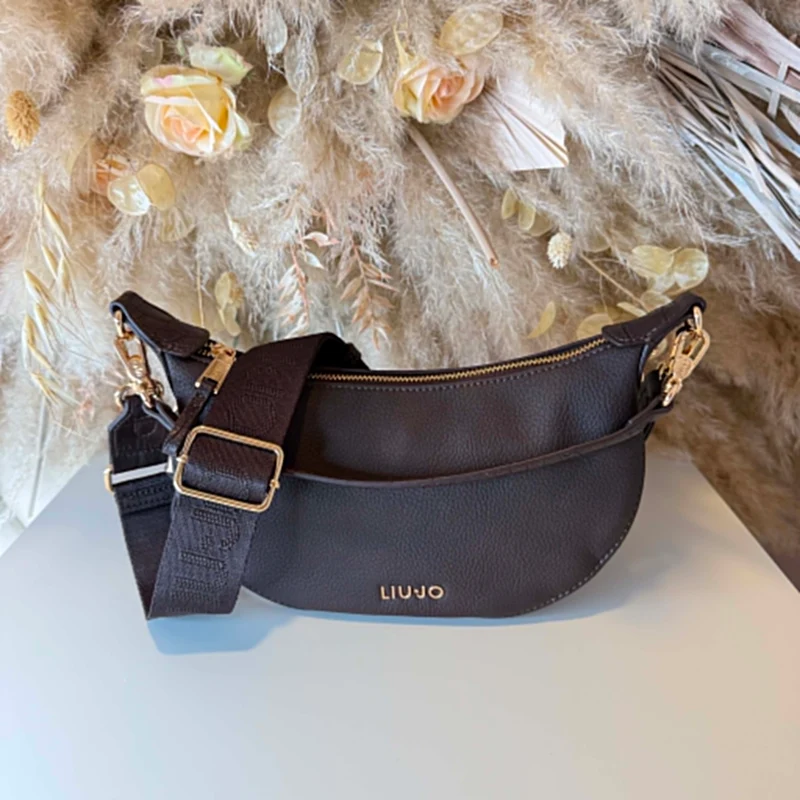 LIU JO KALISKA CROSS OVER BAG AF6043-E1142 - DEEP BROWN