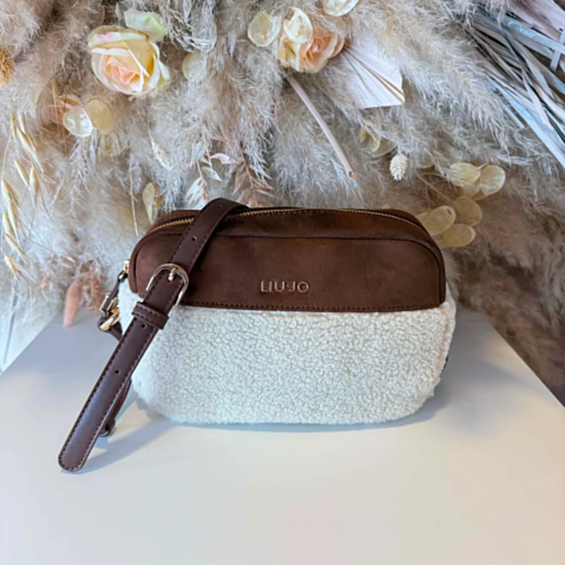 LIU JO MANH CROSS OVER BAG AF6211/E1163 - CREAM