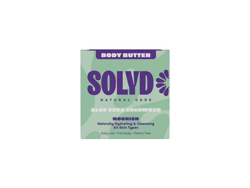 Solyd Body Butter Bar Aloe Vera Cucumber 45.00 Gram