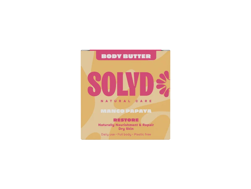 Solyd Body Butter Bar Mango Papaya 45.00 Gram
