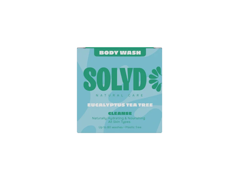 Solyd Body Wash Bar Eucalyptus Tea Tree 60.00 Gram