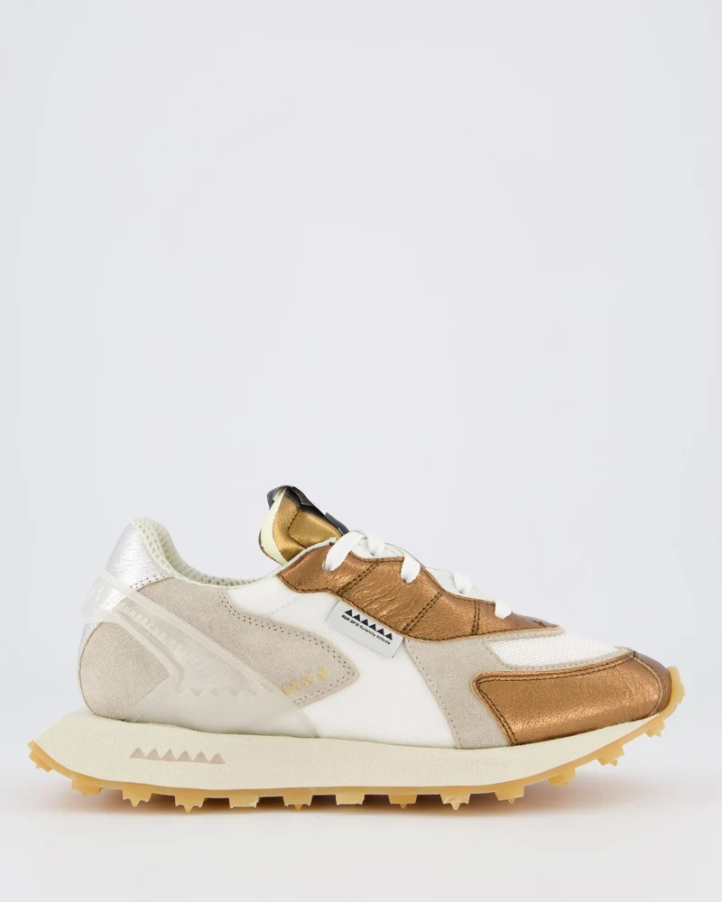 Dames Mango Sneaker Wit/Metal