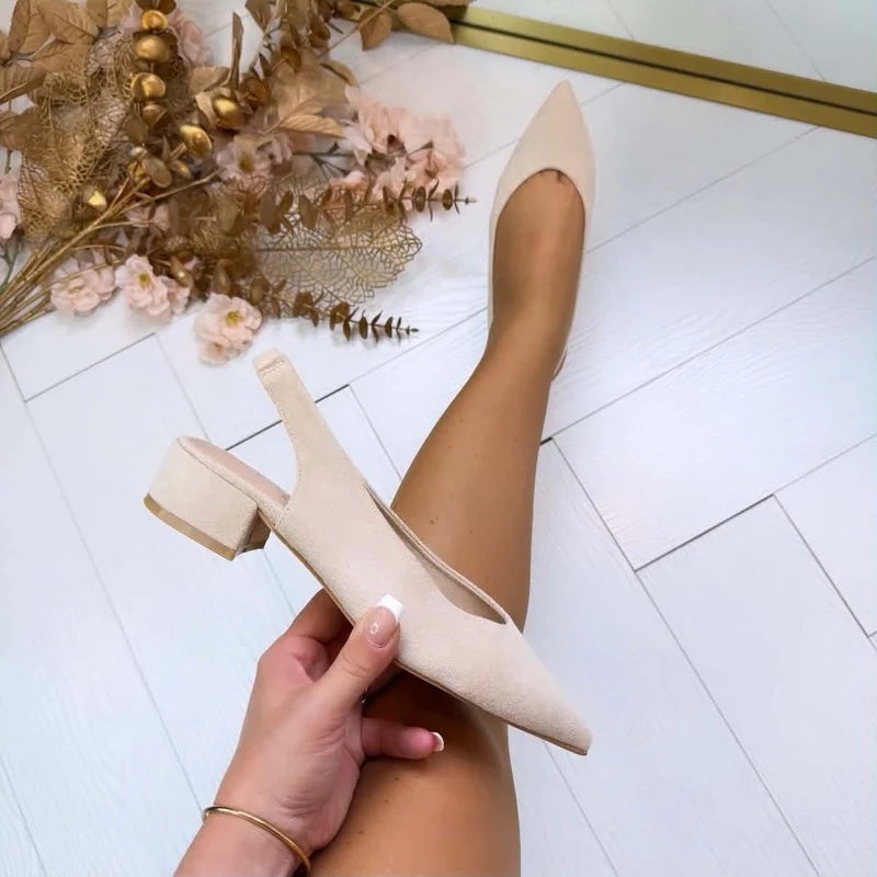 SUEDINE HAKJE AQ215 - BEIGE