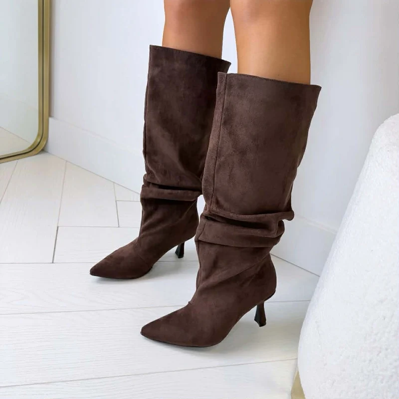 RAISSA SUEDINE LAARS DES8101 - BROWN/SUE