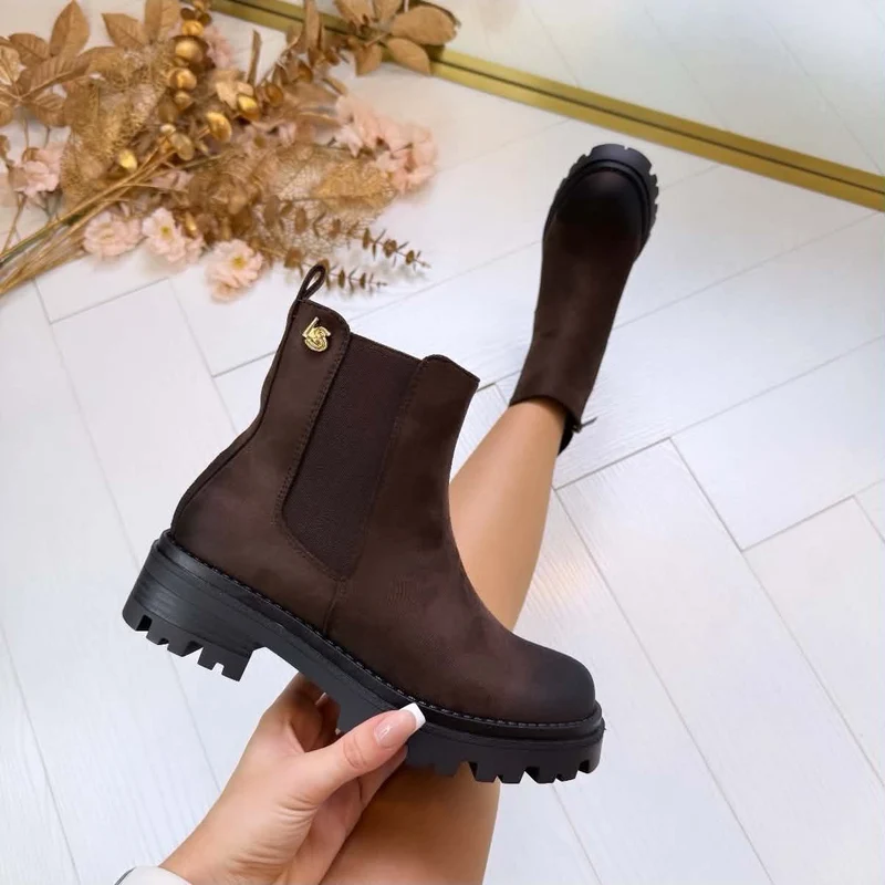 LUCKY BOOT T-333 - BROWN