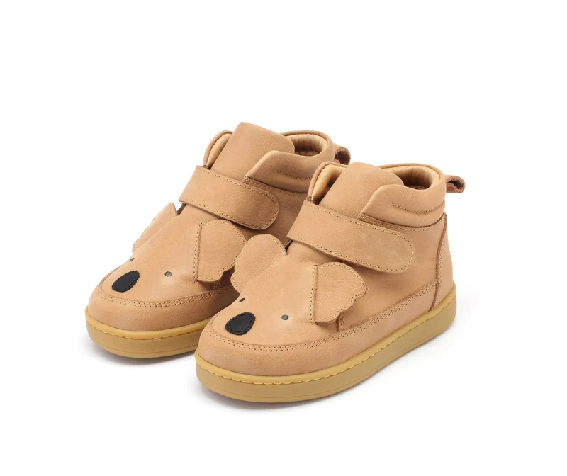 Mika sneakers koala truffle leather
