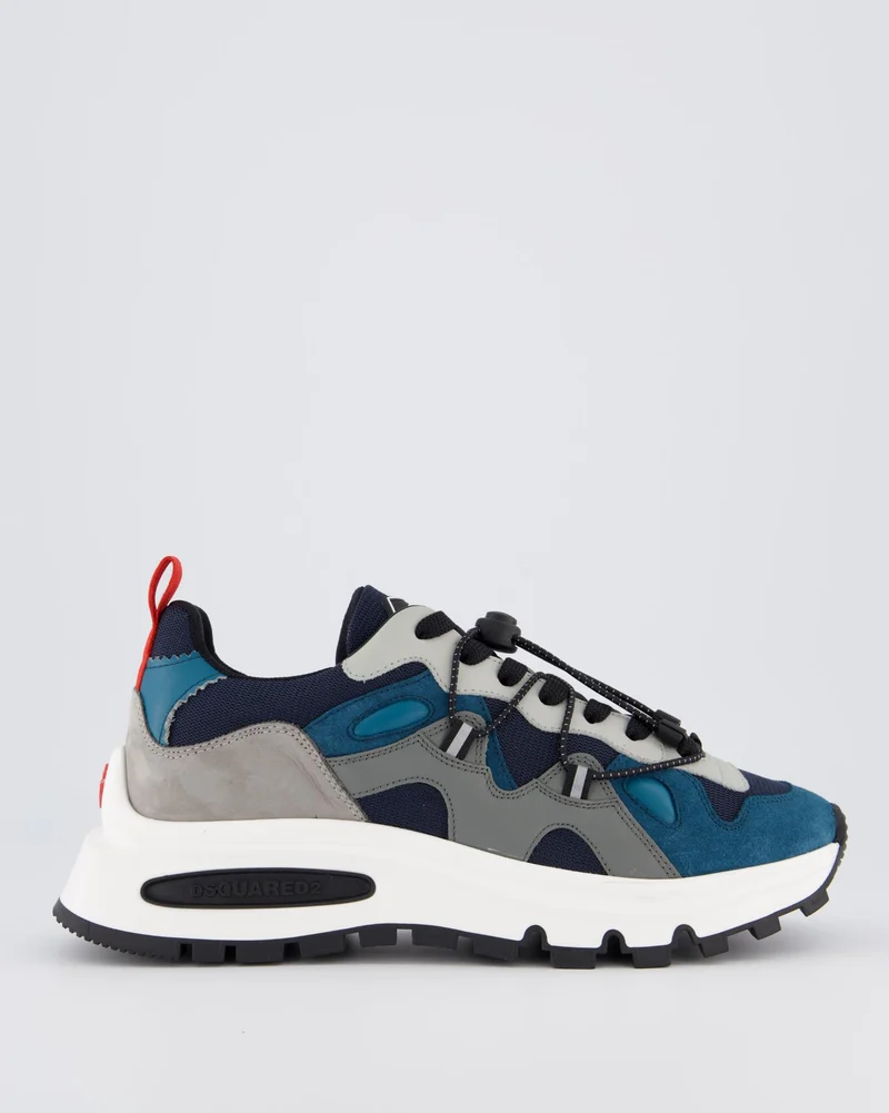 Heren Run DS2 Sneaker Blauw/Grijs