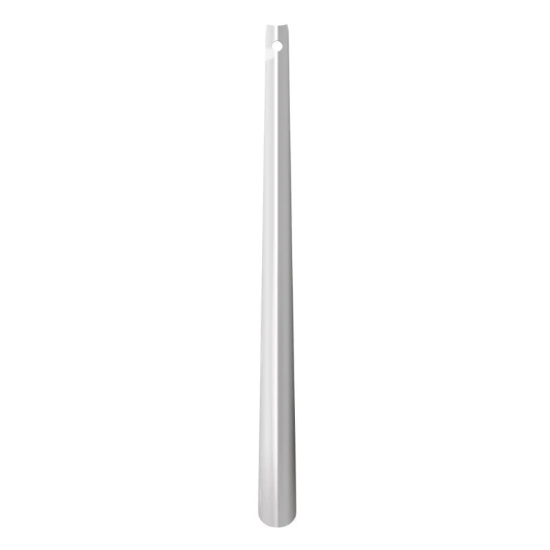 Lang schoenlepel in glanzend metaal - 80 cm