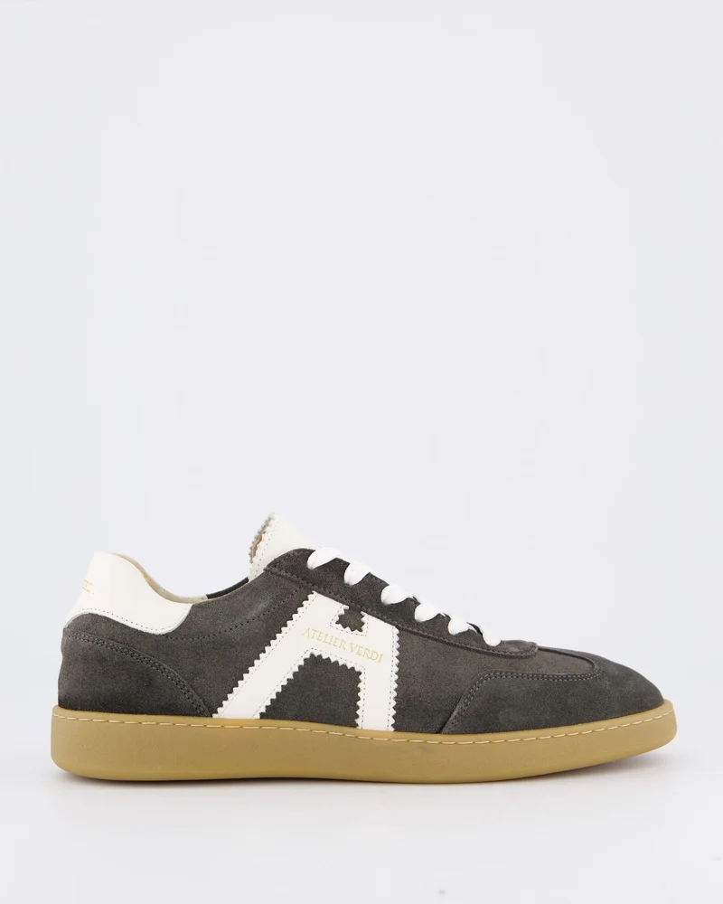 Atelier Verdi Heren Gino Sneaker Charcoal
