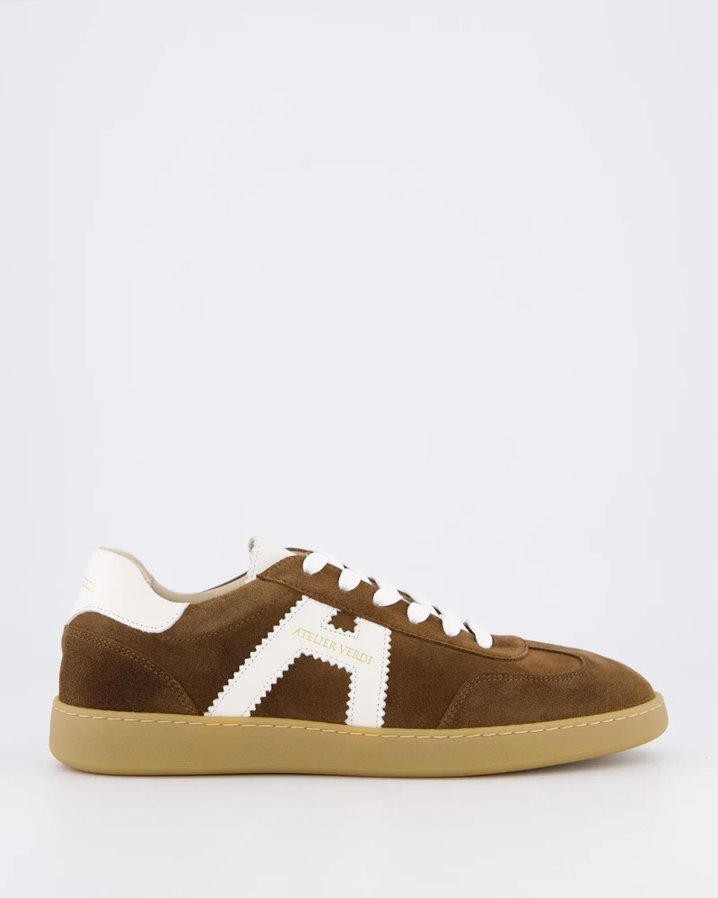 Atelier Verdi Heren Gino Sneaker Chocolate