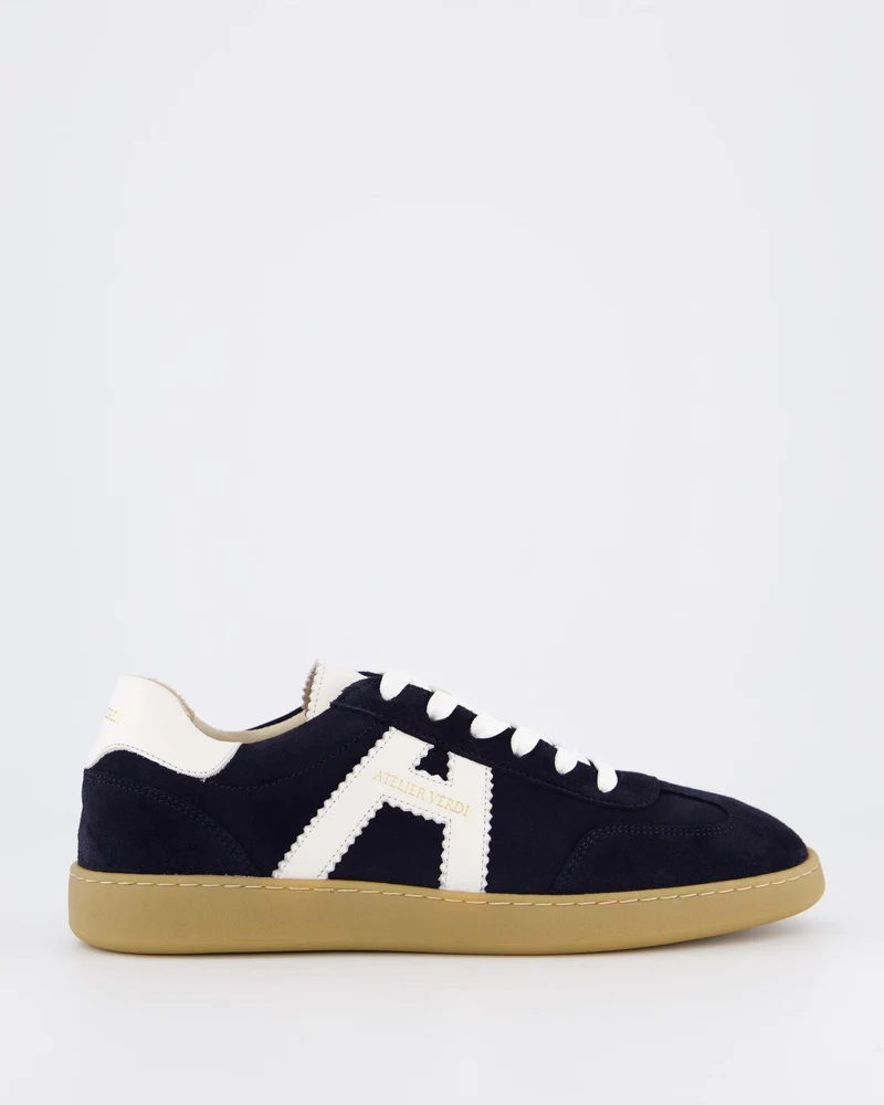 Atelier Verdi Heren Gino Sneaker Navy