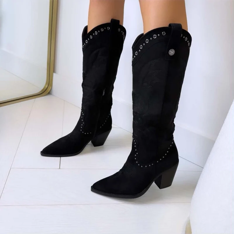 COWGIRL LAARS DES8557 - BLACK/S