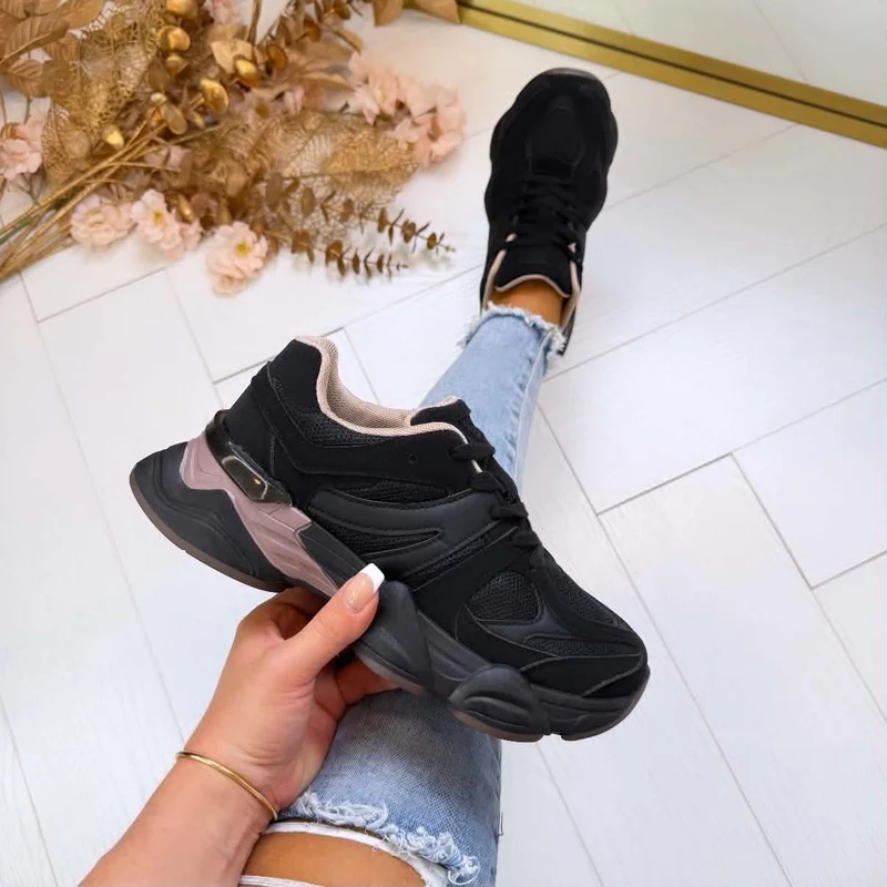 NICKY SNEAKER BS2228/2238 - BLACK