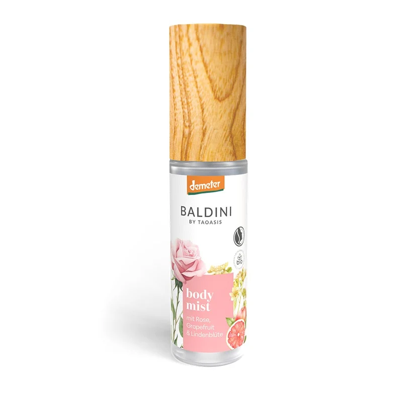 Baldini BodyMist Roos demeter 30.00 Milliliter