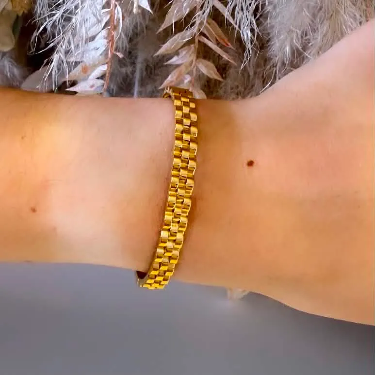 RIBBEL BRACELET MM-0262*2* - GOLD