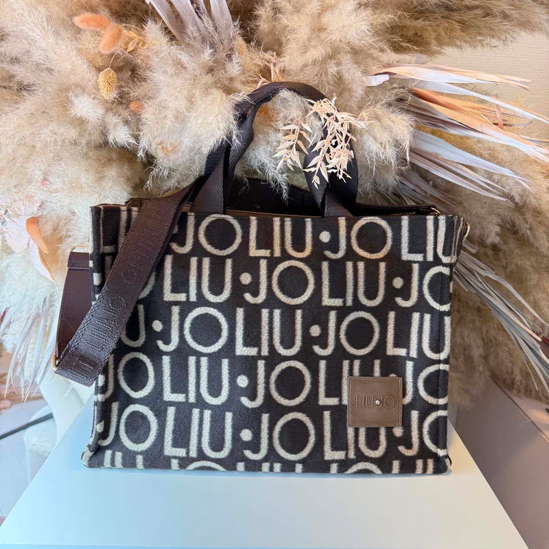 LIU JO LOGO SHOPPING BAG 2F6037/T2742 - T.MORO