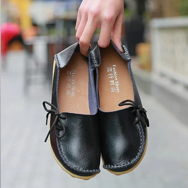 Damesschoenen Slip On Bow Tie Flats Tennisschoenen