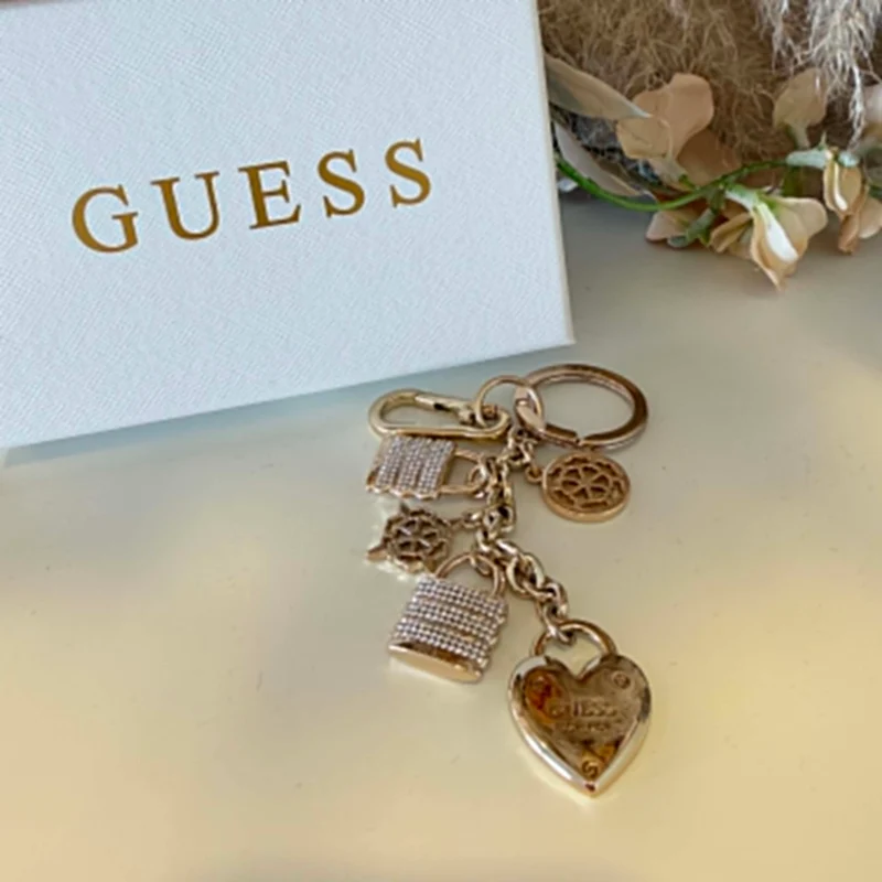 GUESS KEYRING RW7571P6301 - GOLD