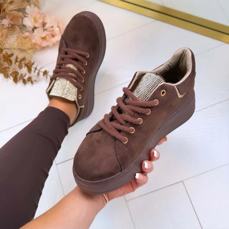 SHINE SNEAKER 88313 - BROWN