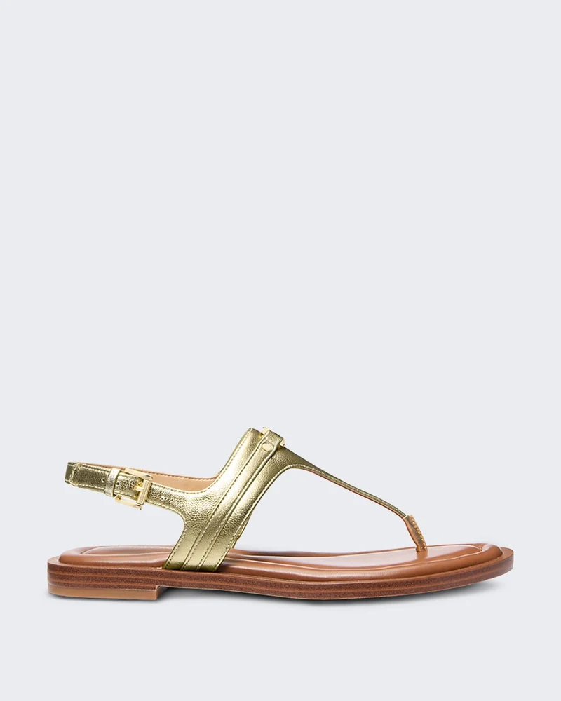 Dames Mandy Thong Sandal Metallic Goud