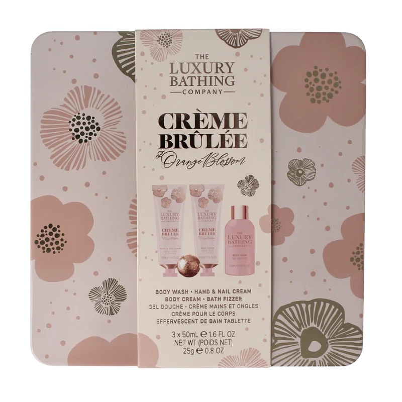 The Luxury Bathing Co Relax & unwind hand nail creme body wash etc blik 1.00 Stuks
