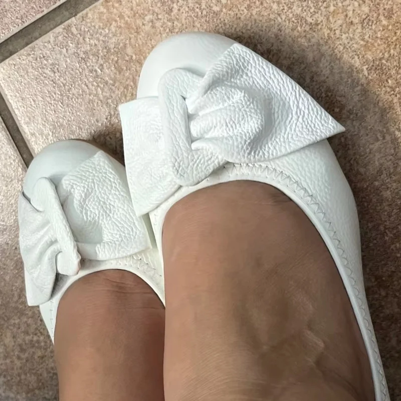 Elegante leren wedges voor dames met hoge hakken