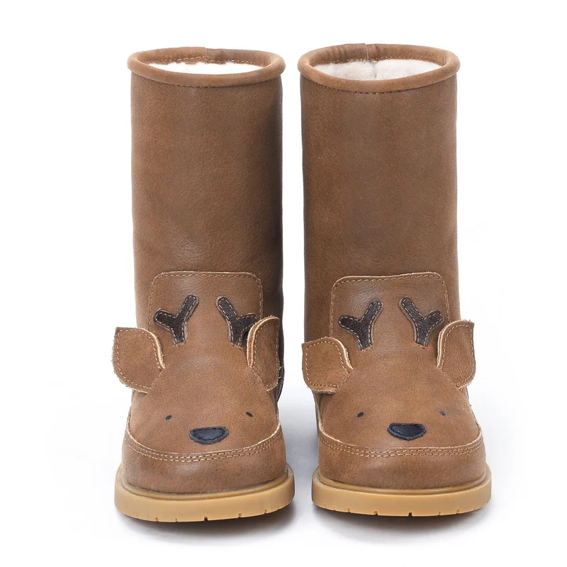 Boots chestnut leather