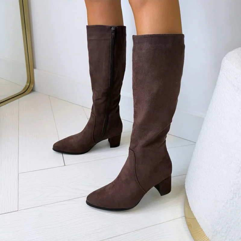 BESTIE SUEDINE LAARS DES8037 - BROWN/SUE