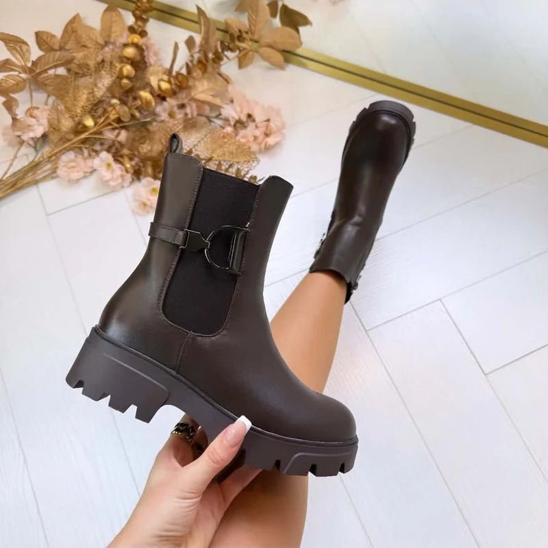 DINA BOOT XJ-907 - BROWN