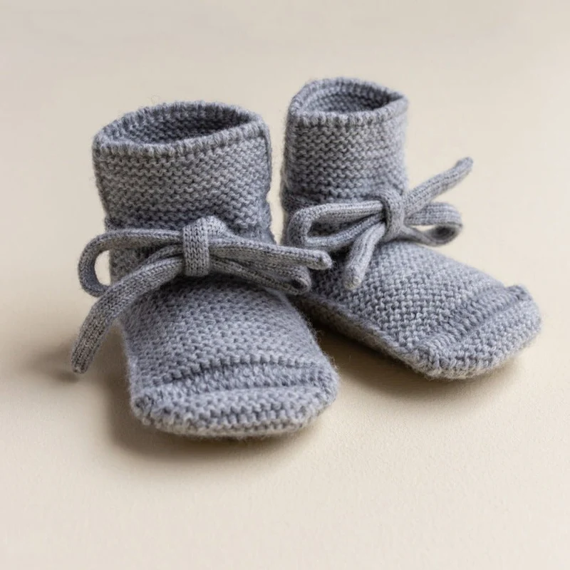 Booties grijs