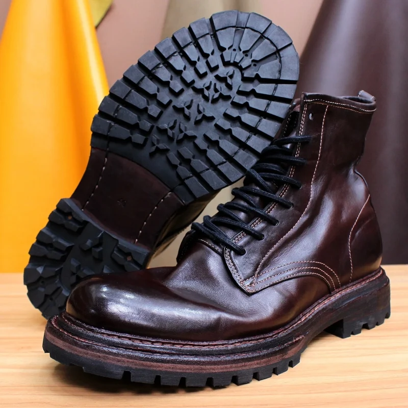 Heren veterschoenen van hoge kwaliteit, warm en comfortabel