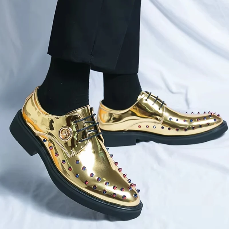 Luxe Designer Schoenen Heren Koppels Dress Schoenen