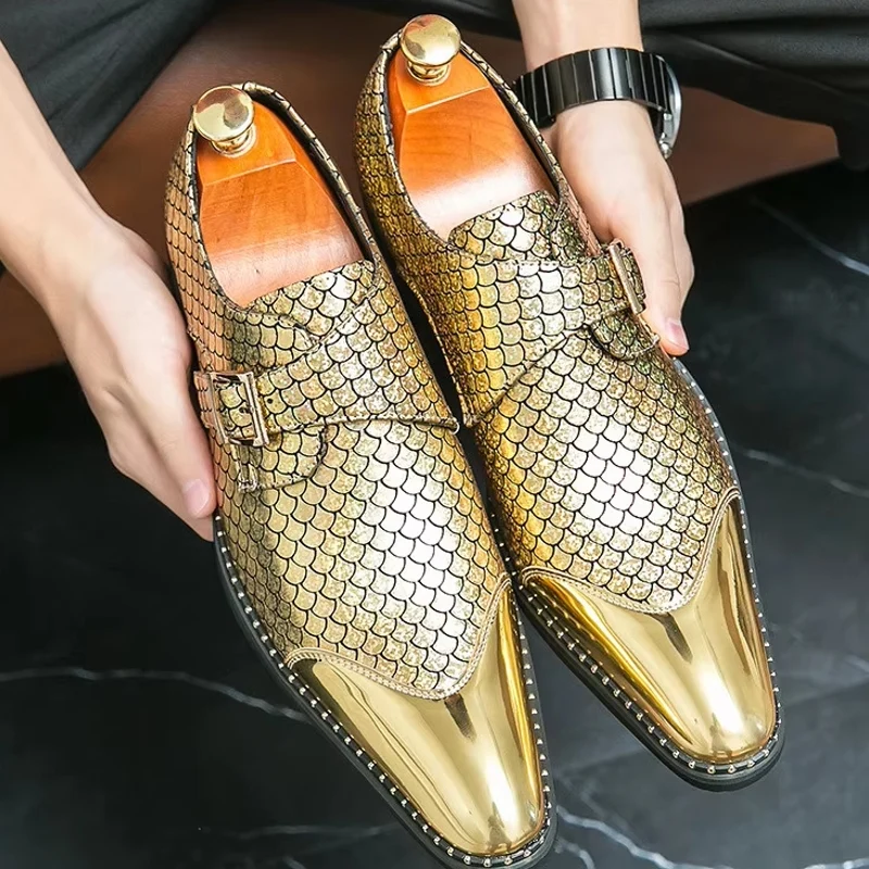 Gouden Schoenen Voor Mannen