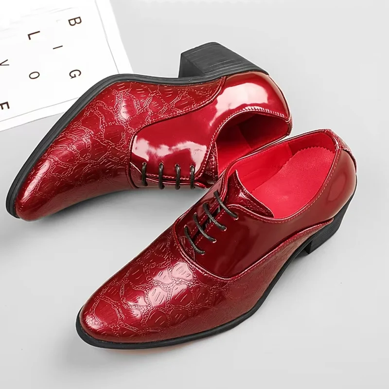 Bruidegom Trouwschoenen Oxford Heren Dress Schoenen