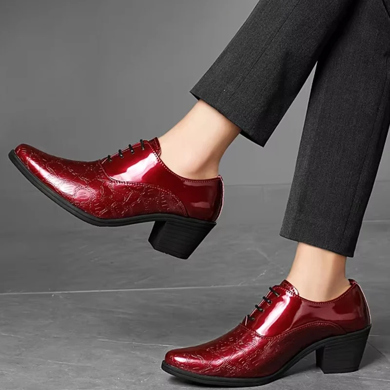 Bruidegom Trouwschoenen Oxford Heren Dress Schoenen