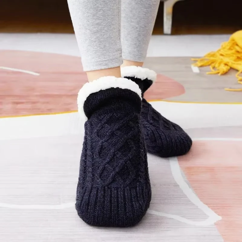 Unisex Pantoffels Sokken Winter Warm Kort Katoen