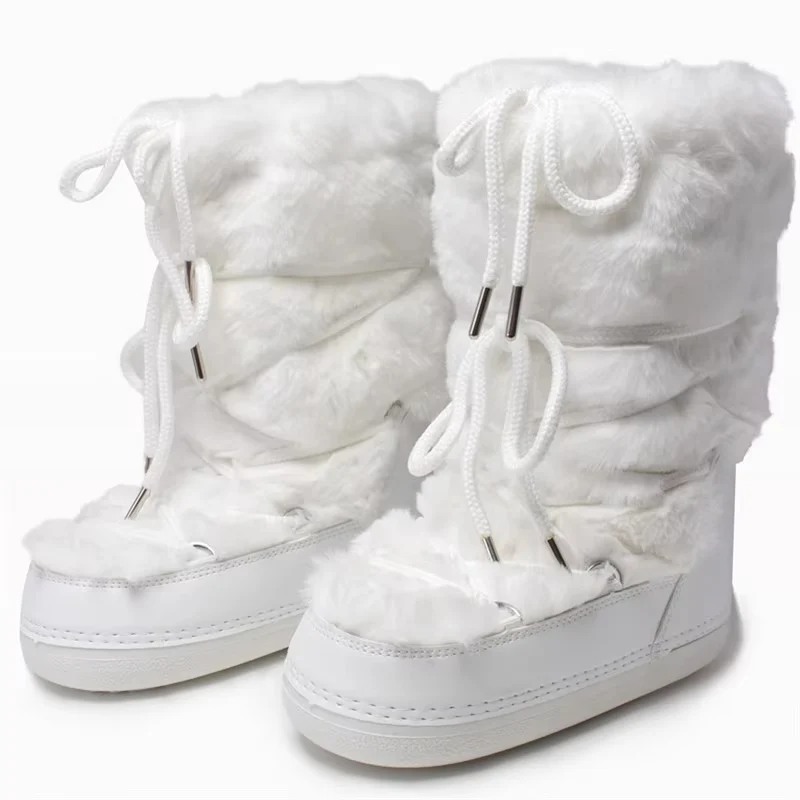 Winterbont dames sneeuwlaarzen