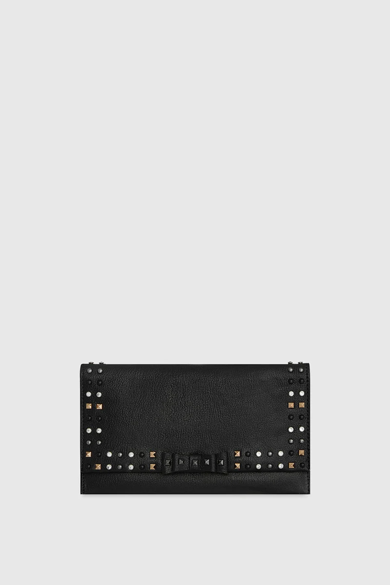 Rebecca Minkoff BOWIE STUDDED WALLET CLUTCH