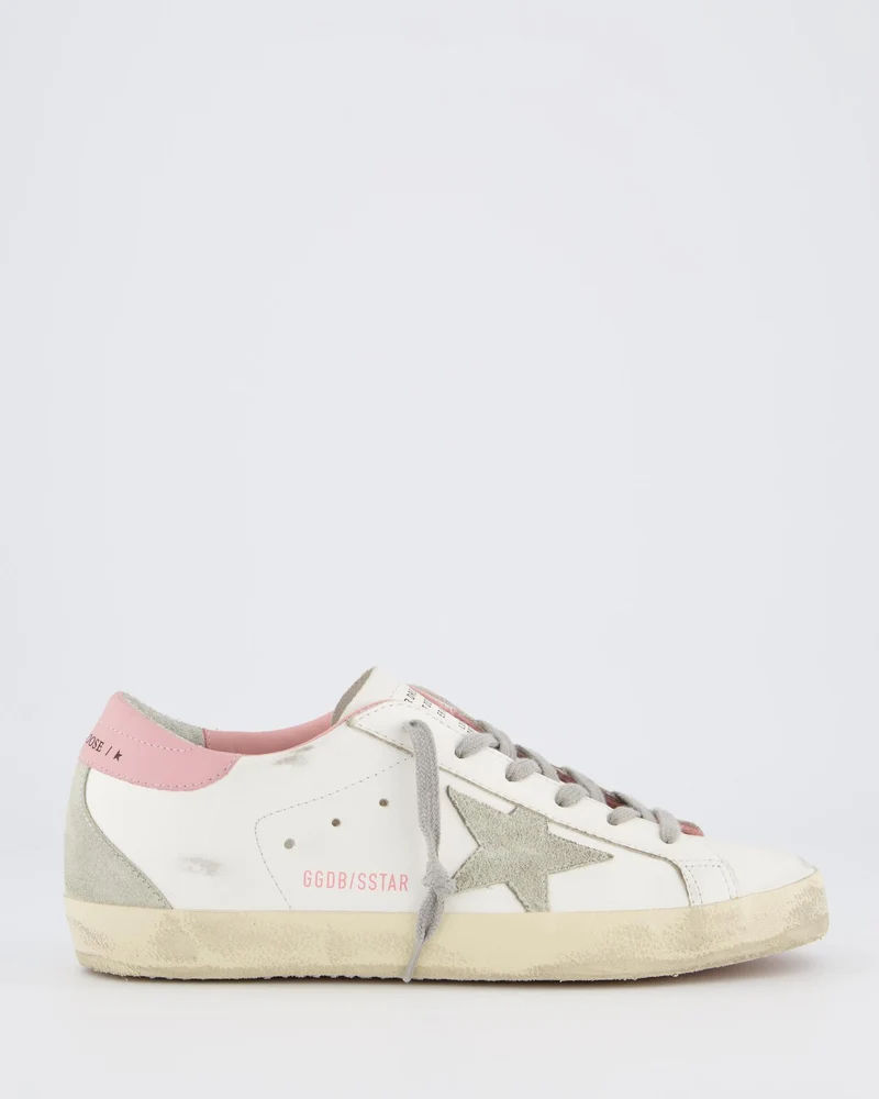 Dames Super-Star Sneaker Wit/Roze