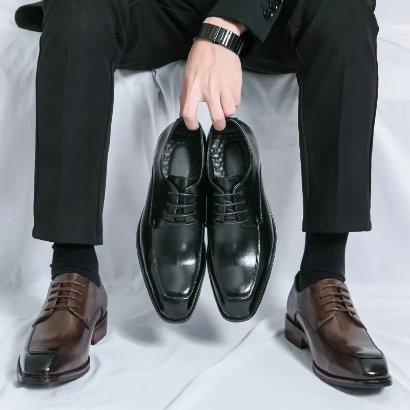 Mode Formele Kantoor Zakelijke Leren Schoenen