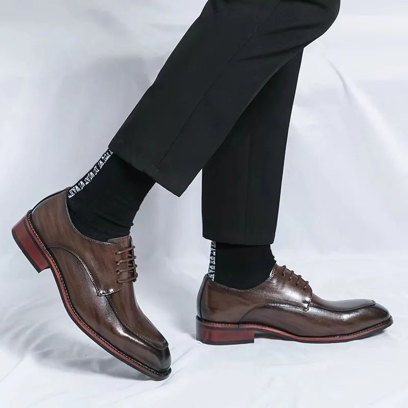 Mode Formele Kantoor Zakelijke Leren Schoenen