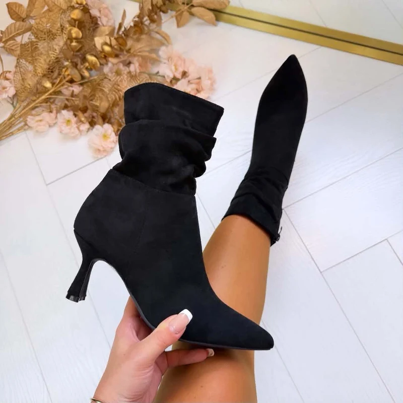 SHAUNA HEEL DES8552 - BLACK/SUE