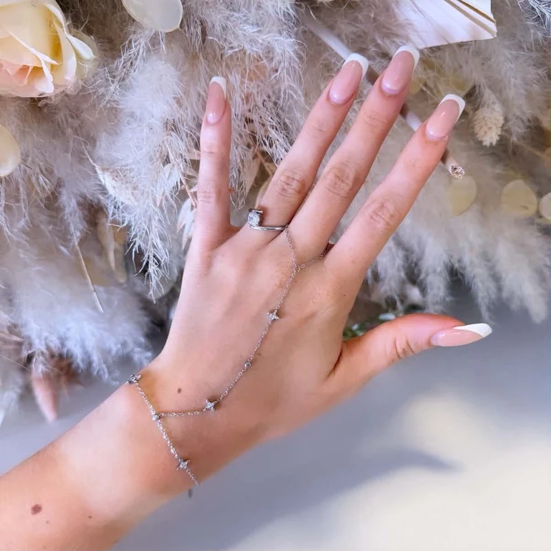STAR HAND CHAIN SL1124 - SILVER