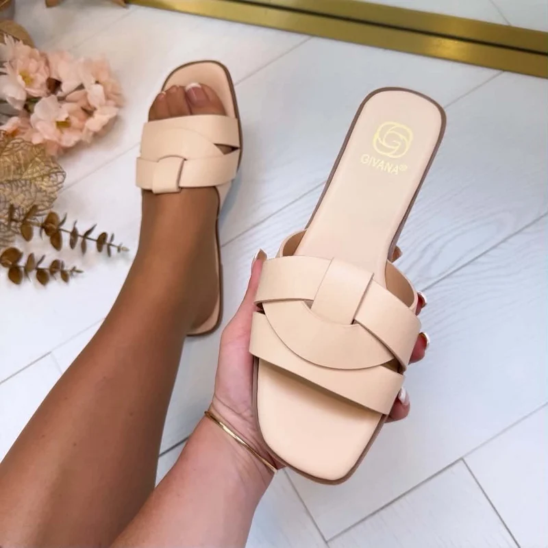 *SALE* HENNA SLIPPER CD377 - BEIGE