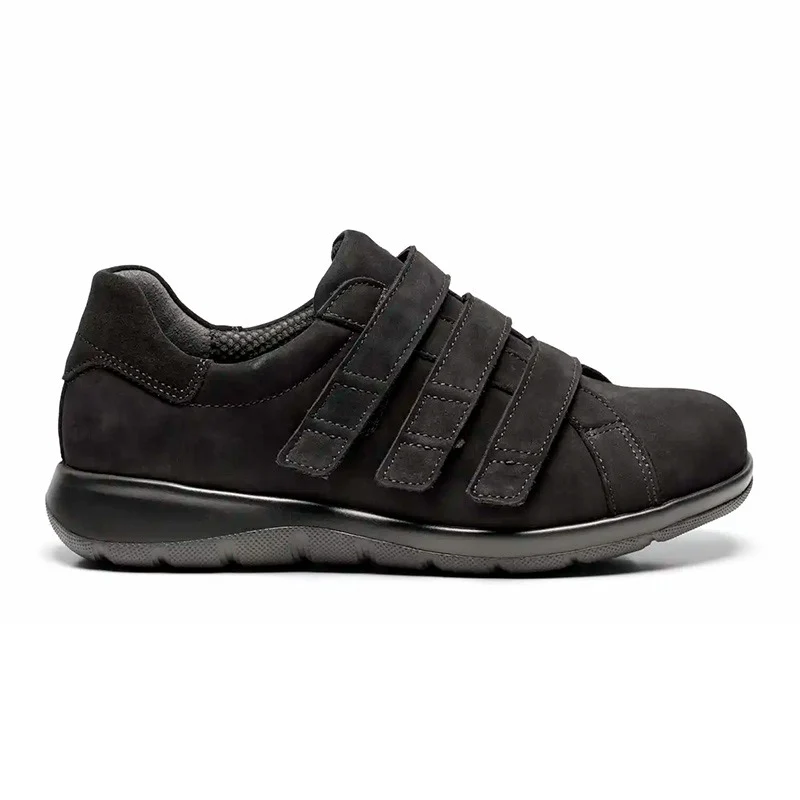 New Feet damesschoen van nubuck – zwart